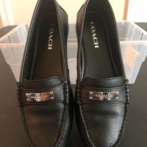 Coach loafers Size 8 worn 2 times.